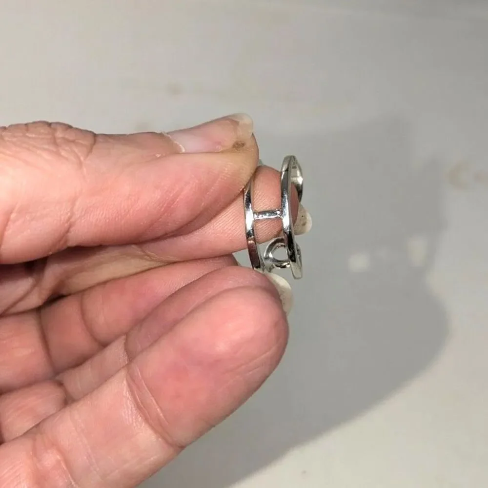 ⭐3/$30⭐ Double Band Bar Ring Minimalist Open Design Free Size